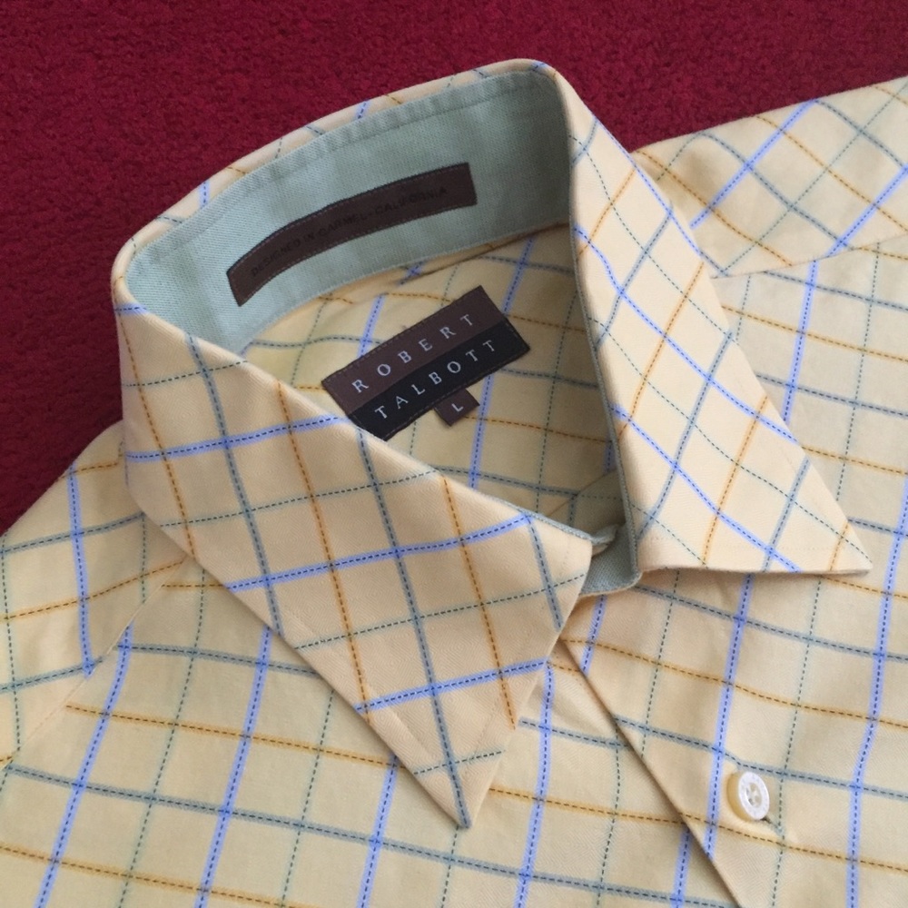 Robert Talbott Carmel  Dress Shirt Large L